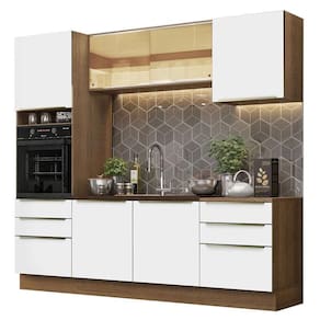 Cozinha Completa Madesa Lux 240002 Com Armário E Balcão