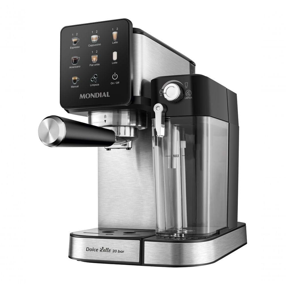 Cafeteira Expresso Mondial Dolce Latte Preto/inox 220v - C-28-ecl