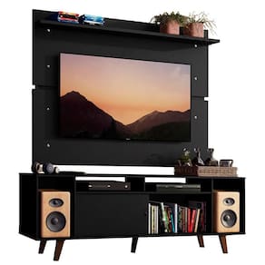 Rack Madesa Cancun com Pés e Painel para Até 65 ```