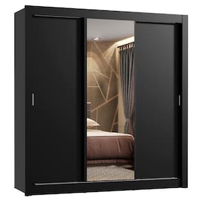 Guarda Roupa Casal Lyon Plus 3 Portas de Correr Madesa