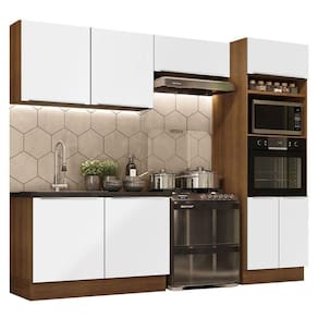 Cozinha Completa Madesa Lux 270001 Com Armário E Balcão