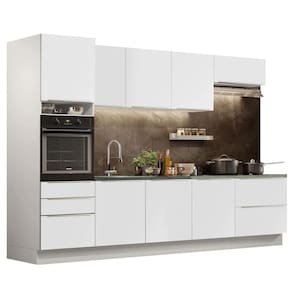 Cozinha Completa Madesa Lux 320004 Com Armário E Balcão