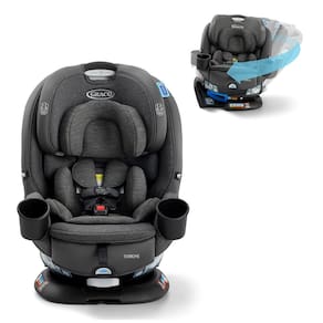 Assento de Carro Versátil Turn2Me 3 em 1, Manchester - Graco, com Ajuste de Altura e Cinto, Fácil de Instalar e Resistente em Aço