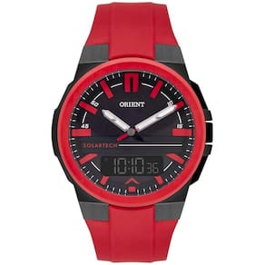 Relógio Masculino Orient Mtspa004 P1Vx Anadigi Solar