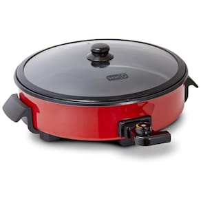 Frigideira Elétrica DASH Family Size 35,56 cm com Superfície Antiaderente e Livro de Receitas para Diversas Refeições