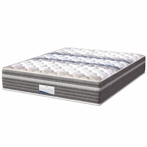 Colchão Casal Queen Molas Ensacadas Com Pillow Evolution Cinza/Branco Probel Cinza