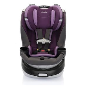 Cadeira de Carro Rotativa Evenflo Gold Revolve360 Slim 2 em 1 com SensorSafe - Roxo Ametista