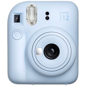 Câmera de filme instantâneo Fujifilm Instax Mini 12 azul pastel