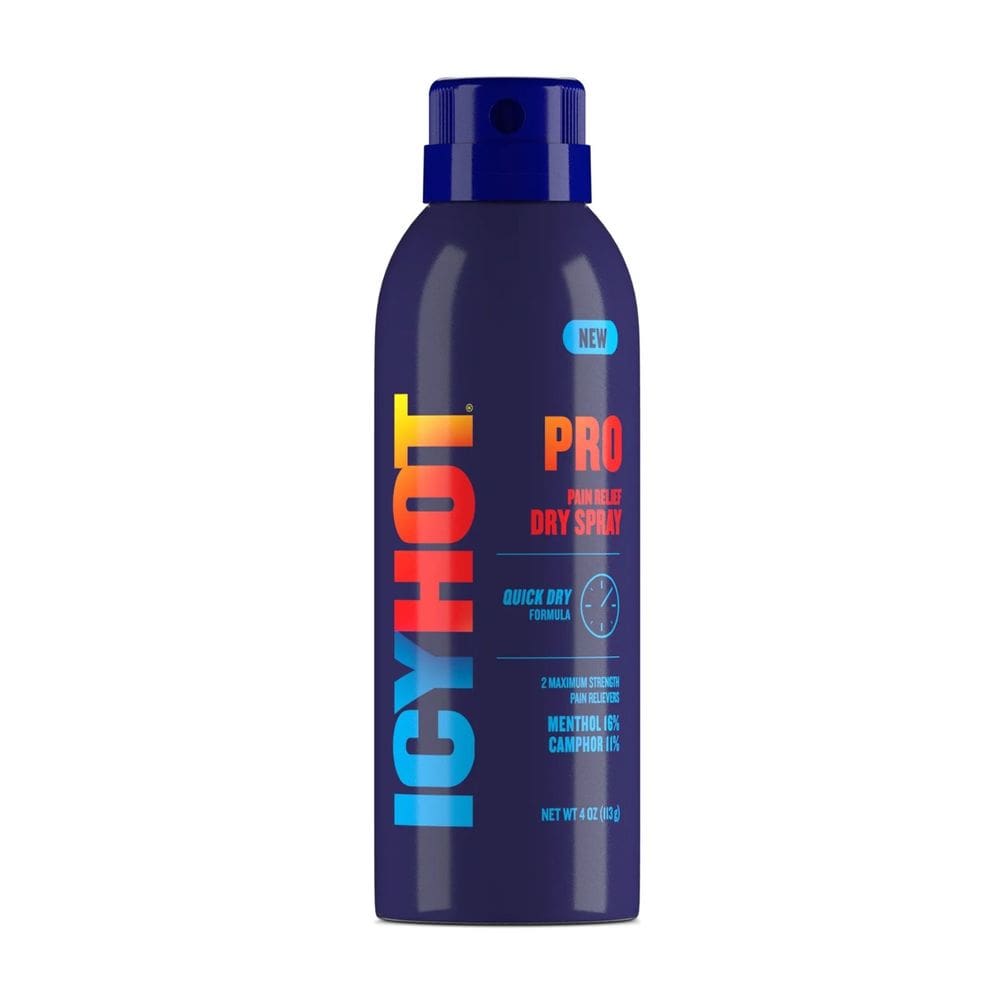 Icy Hot Pro Pain Relief Secagem Rapida Spray 113g