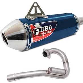 Escapamento Curva + Ponteira Foco Pulse XR 300L Tornado