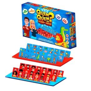 Jogo De Tabuleiro Quem É Quem Animais E Humanos Infantil