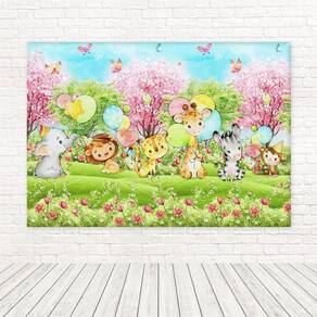 Painel Retangular Tecido 3D Safari 2,00 X 1,50 Frt-5399