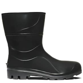 Bota Pvc Preta 43 Crival Cano Médio 206 - Crival