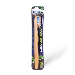 Escova de dentes Woobamboo! Bambu supermacio para adultos sustentável