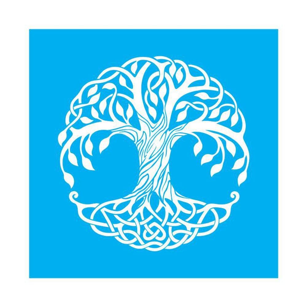 Stencil Tamako Árvore - 30X30Cm - Ref 9596