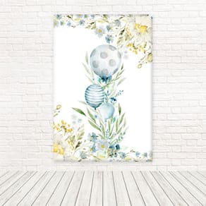 Painel Retangular Tecido 3D Páscoa 1,50 X 2,20 Frt-5300