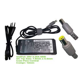 Fonte Carregador NBC Compativel Para IBM Lenovo 20V x 3,25A B490 B590 V480c V480s V580 - Ib1510