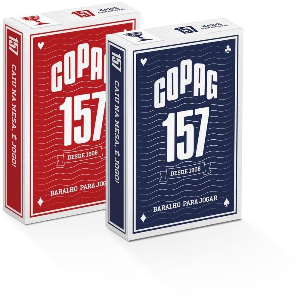 Baralho 157 Couchê 275g 12 unid - Copag