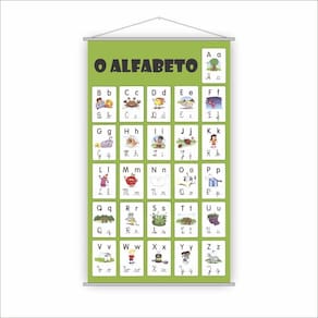 Banner Escolar - Alfabeto 120X65Cm | Vários Modelos