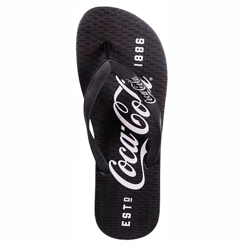 Chinelo Coca-Cola 1886 Preto