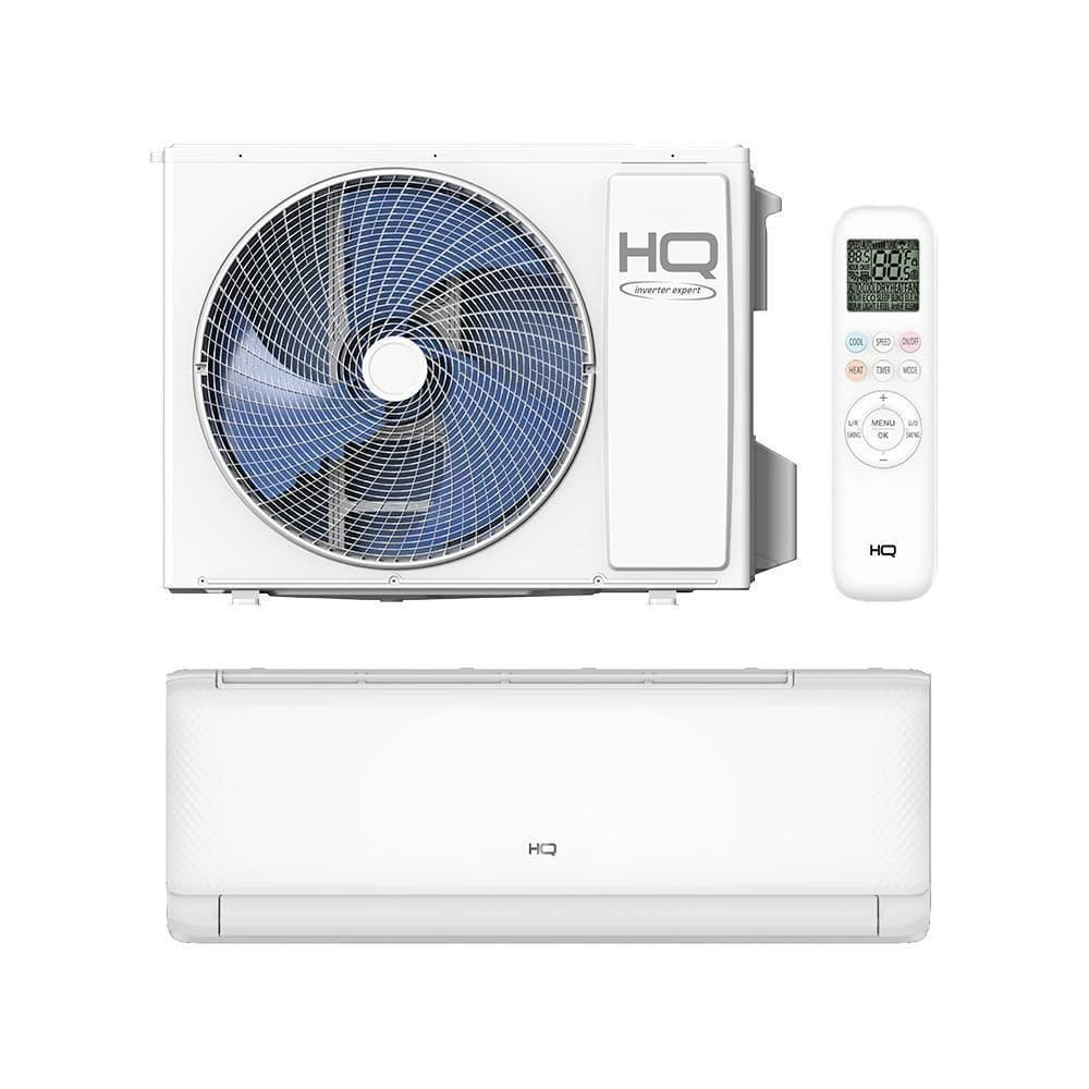 Ar Condicionado HQ Split Hi Wall Inverter 24.000 BTU/h Quente e Frio Monofásico Branco HQ-INV24000QFA - 220V