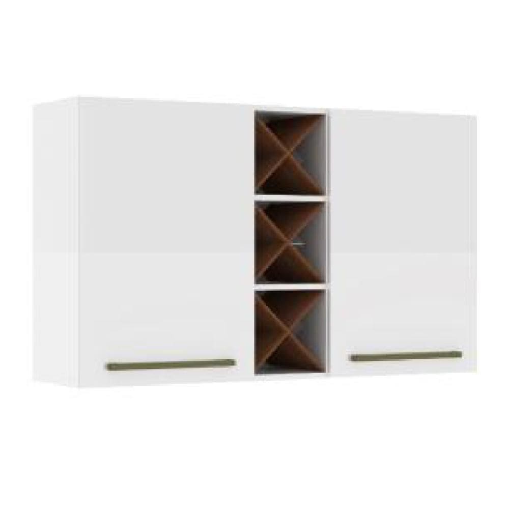 Armário Aéreo 2 Portas  Branco