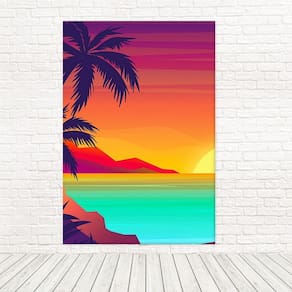 Painel Retangular 3D Sublimado Tardezinha 1,5X2,2 Frt-2406