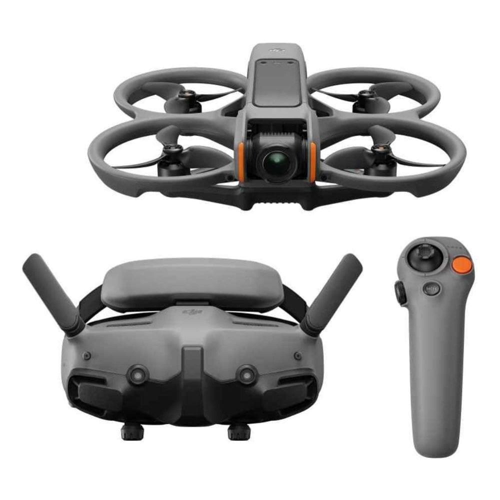 Drone DJI Avata 2 Fly More Combo Vídeo 4k 1 Bateria Cinza DJI048