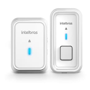 Campainha Sem Fio Externa Intelbras De Tomada Bateria 5 Anos