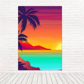 Painel Retangular 3D Sublimado Tardezinha 1,5X2,2 Frt-2406