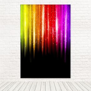 Painel Retangular 3D Sublimado Neon 1,5X2,2 Frt-3607