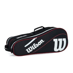 Raqueteira Wilson ESP Advantage III X6 Preto e Vermelho