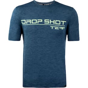 Camiseta Drop Shot Team 3.0 Azul Pátria e Verde Masculina