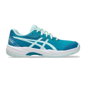 Tênis Asics Gel Game 9 GS Azul e Branco Infantil