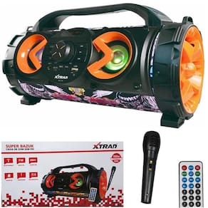 Caixa De Som Bluetooth Super Bazuka 100W Rms Xtrad - Xdg-38