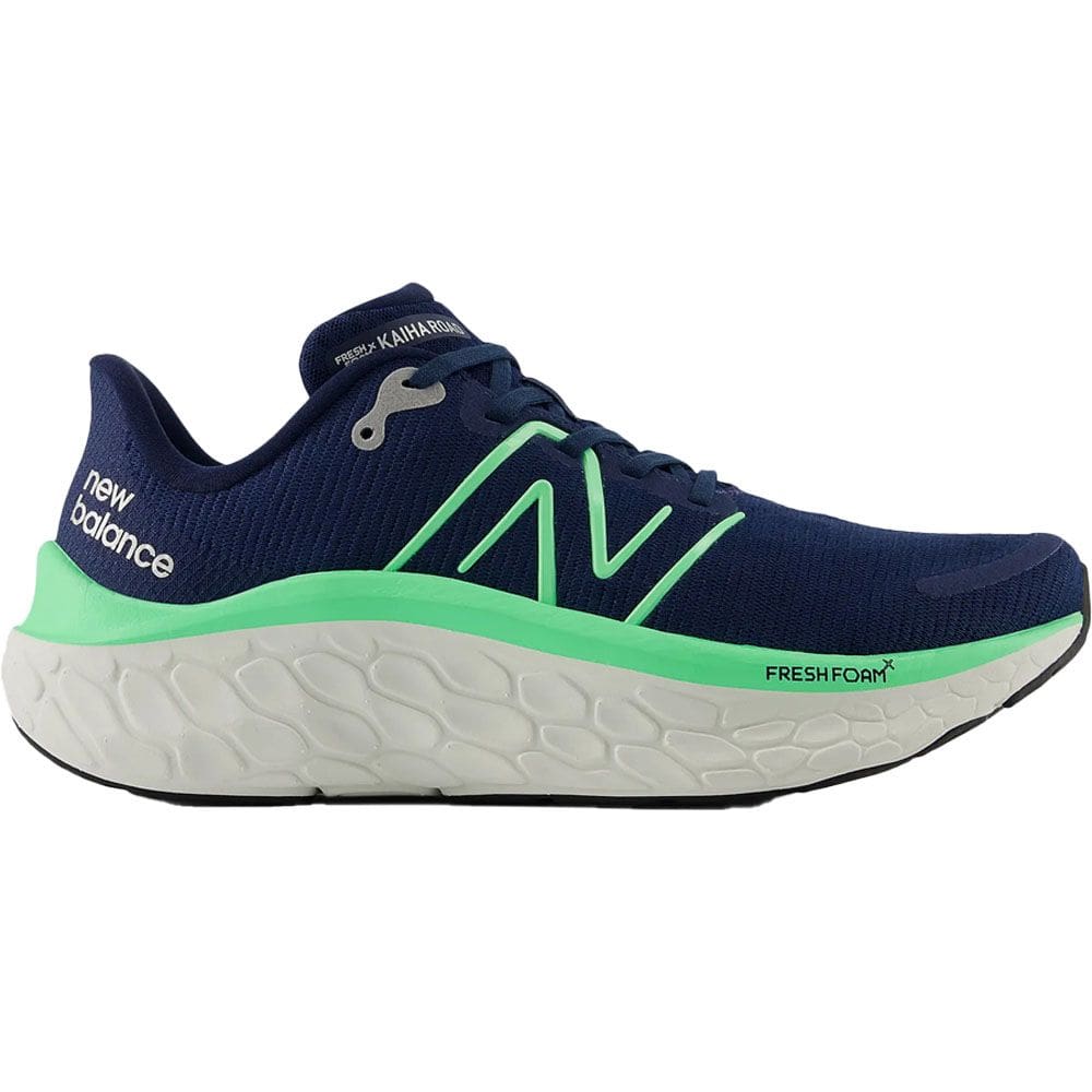 Tênis New Balance Fresh Foam X Kaiha Road Marinho e Verde Masculino