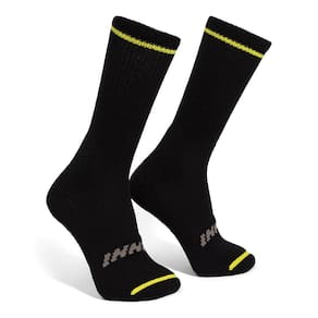 Meia Inni Cano Alto Ultra Cushion Com 01 Par Preta