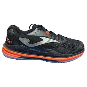 Tênis Joma Ace Clay Preto e Laranja Masculino