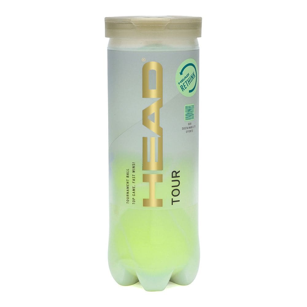 Bola de Tênis Head Tour Tubo Com 03 Bolas
