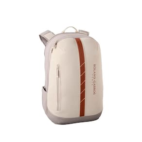 Mochila Wilson Roland Garros 2025 Creme e Marrom