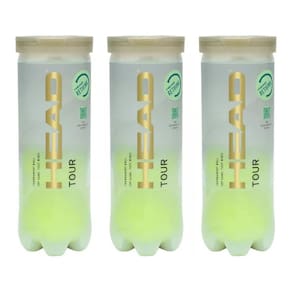 Bola de Tênis Head Tour Pack Com 03 Tubos