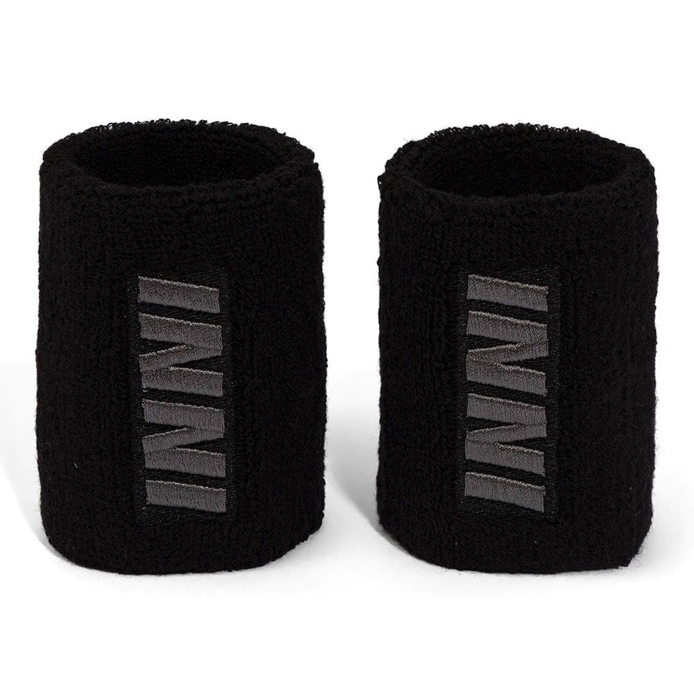 Munhequeira Inni Game Curta Preto e Cinza Com 02 Unidades