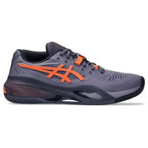 Tênis Asics Gel Resolution X Clay Roxo e Laranja Masculino
