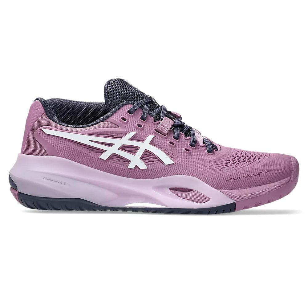 Tênis Asics Gel Resolution X Roxo e Branco Feminino
