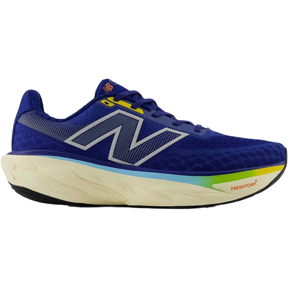 Tênis New Balance Fresh Foam X 1080 V14 Azul e Amarelo Masculino