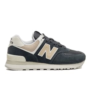 Tênis New Balance 574v2 Preto e Bege Feminino