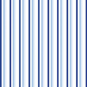 Papel De Parede Listrado Cores Azul Adesivo Sala Quarto