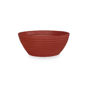 Vaso De Planta Bacia Cuia Polietileno Decor 30X12 V Cerâmica