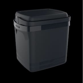 Caixa Termica Tropical Preto 22L Transporta 4 Garrafas 2 Litros Soprano