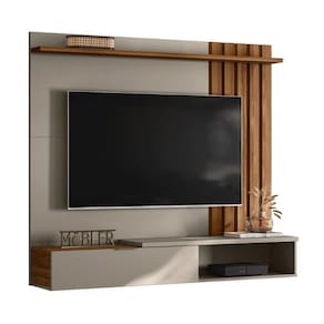 Painel Home Suspenso Vegas Com Ripado E 1 Porta 160 Cm.
